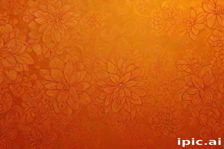 pretty orange backgrounds