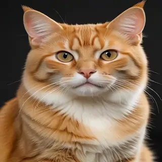 orange cat png