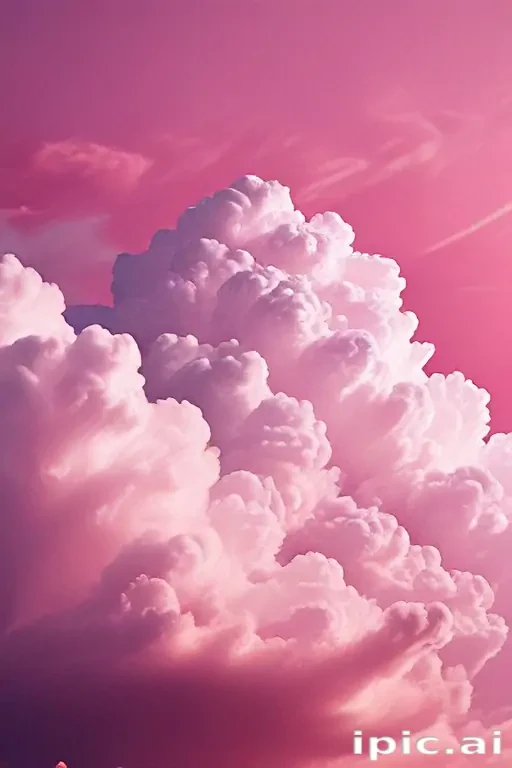 pink cloud wallpaper