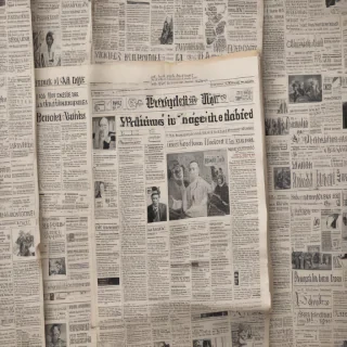 newspaper paper background