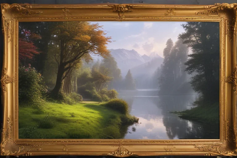 frame with background