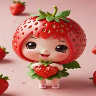 strawberry cute wallpaper