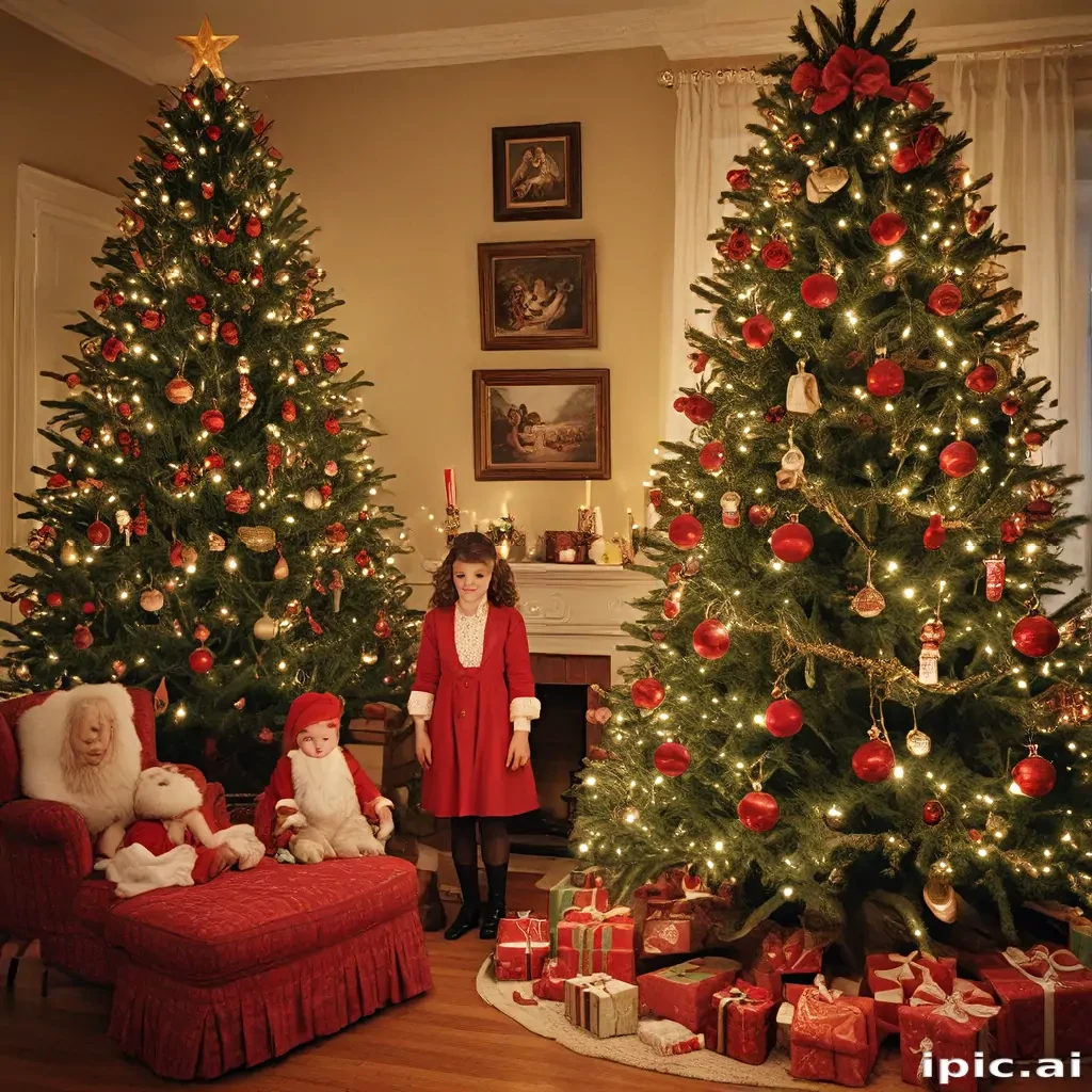 old fashioned christmas pictures