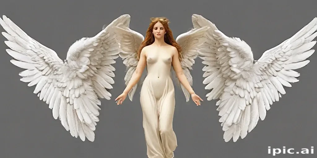 clipart of angels with wings