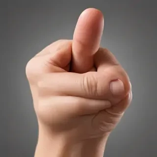 pointing finger png