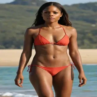 naomie harris bikini