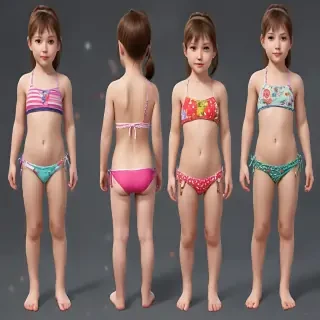 child bikini ai