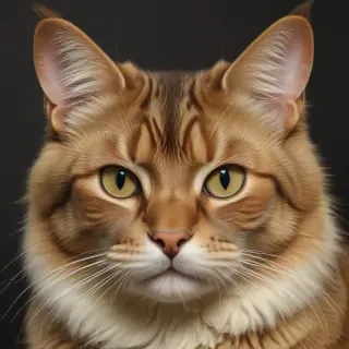 vintage cat drawing