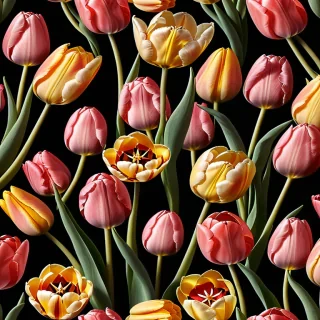tulips wallpaper aesthetic