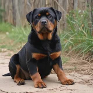 aussie rottie