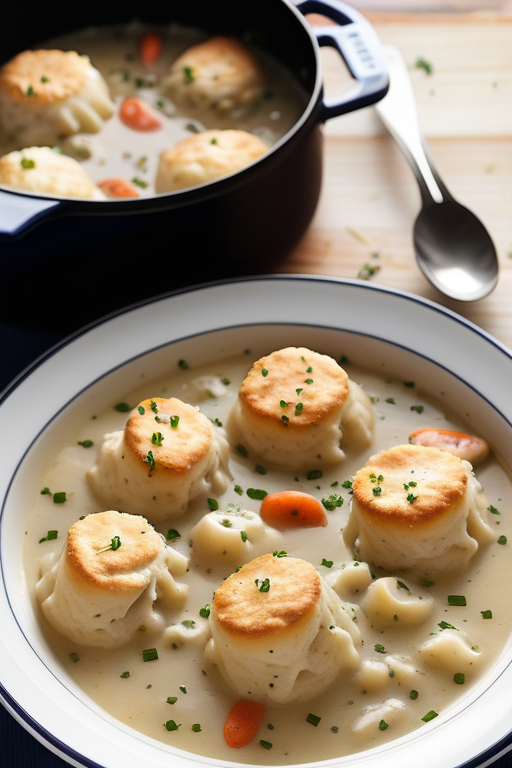 chicken and dumplings with red lobster biscuits