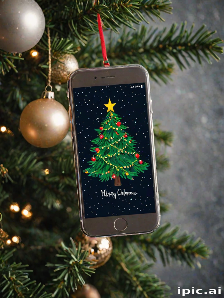free christmas phone wallpaper