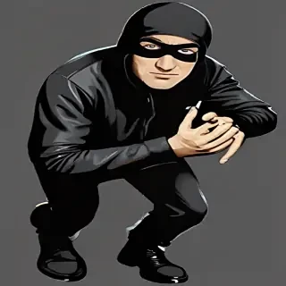 robber clipart