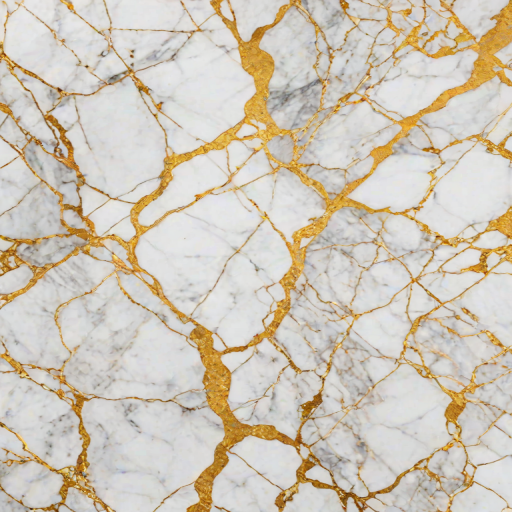 white and gold marble background