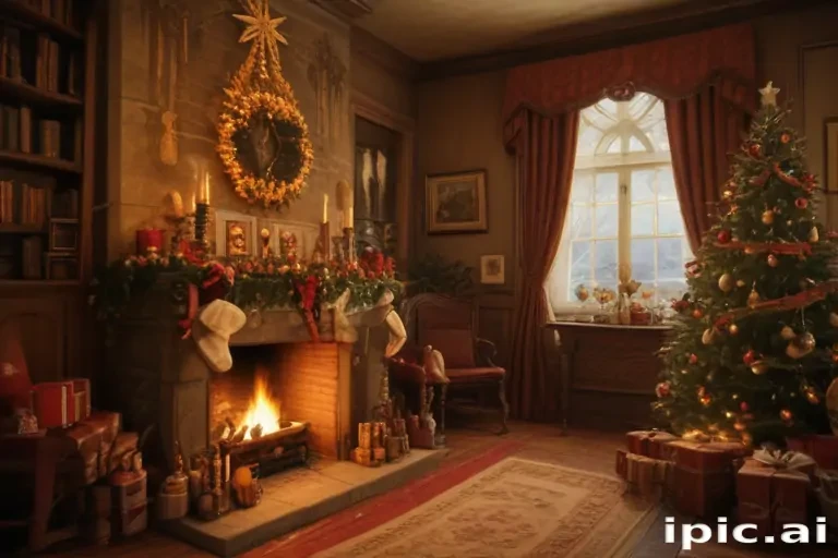 antique christmas images