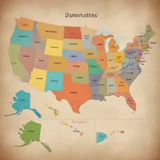 us states map