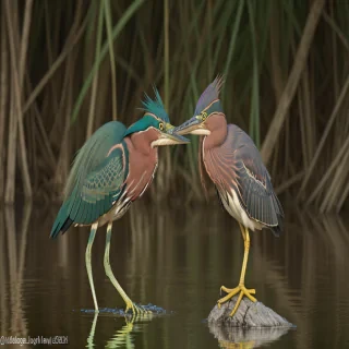green heron