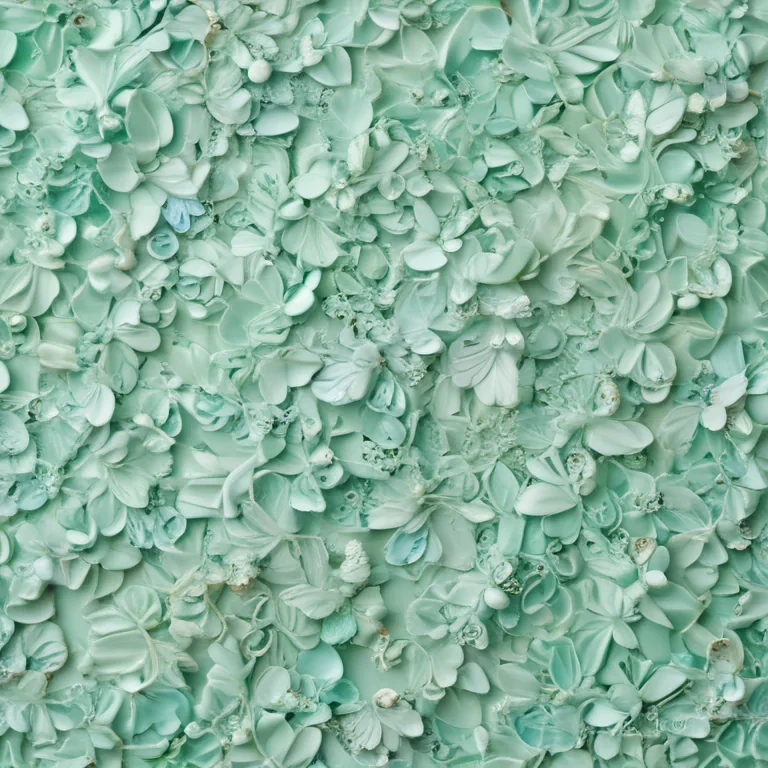 mint green background