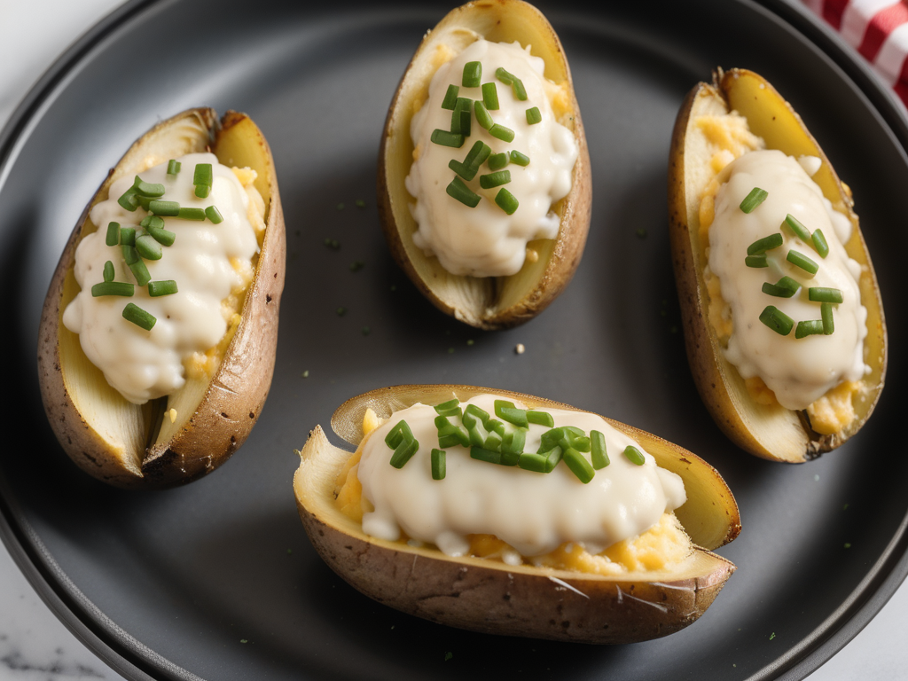 air fryer twice baked potato