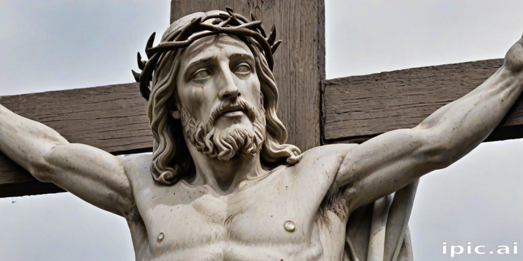 pictures of jesus on a cross