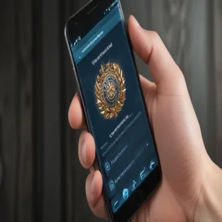 phone in hand png