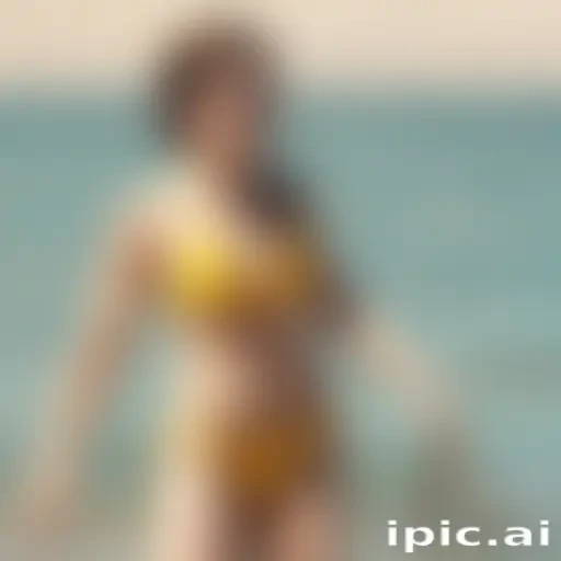 emma watson yellow bikini
