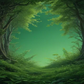 plain green bg