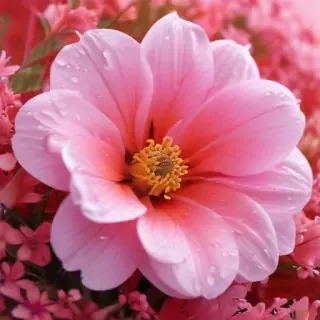pink flower background