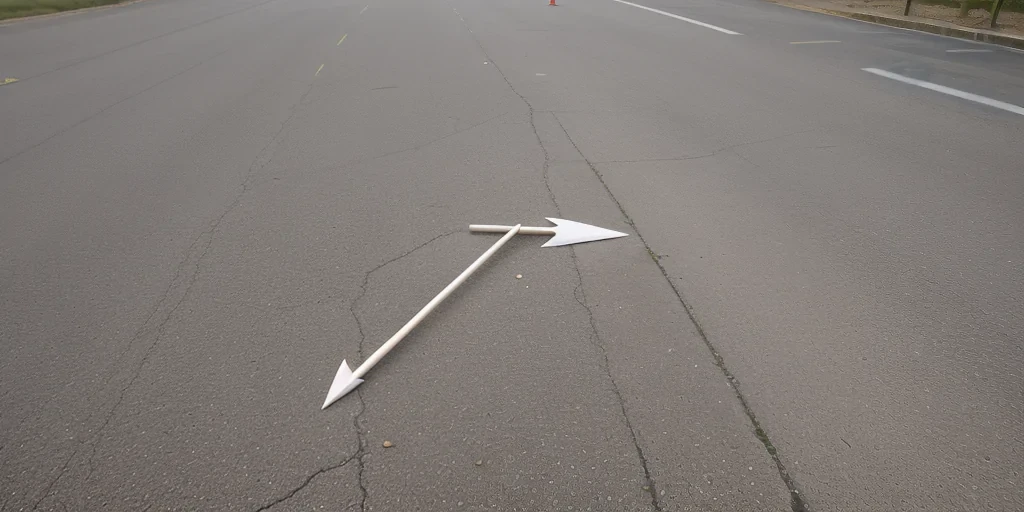 downward arrow