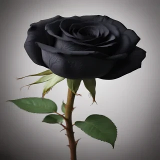 black rose photo