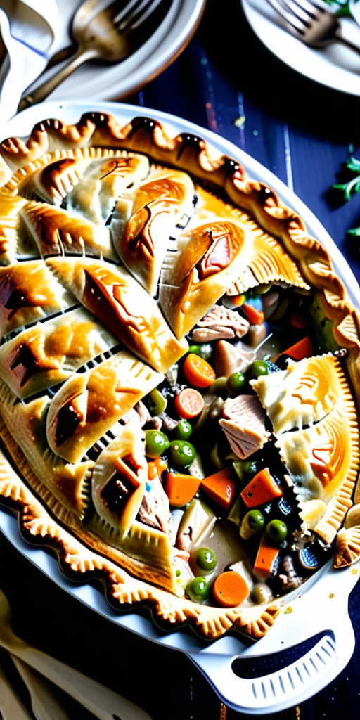 what side dish goes well with chicken pot pie