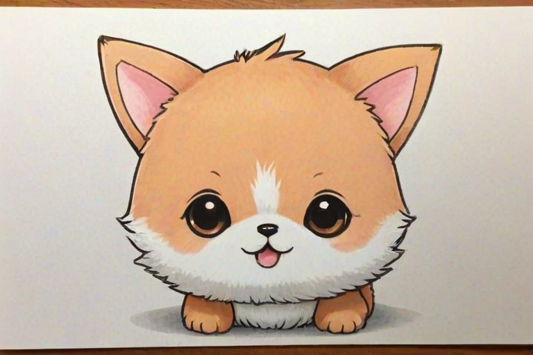 cuteing drawing