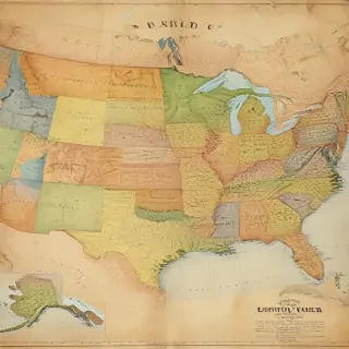 map of the united states of america