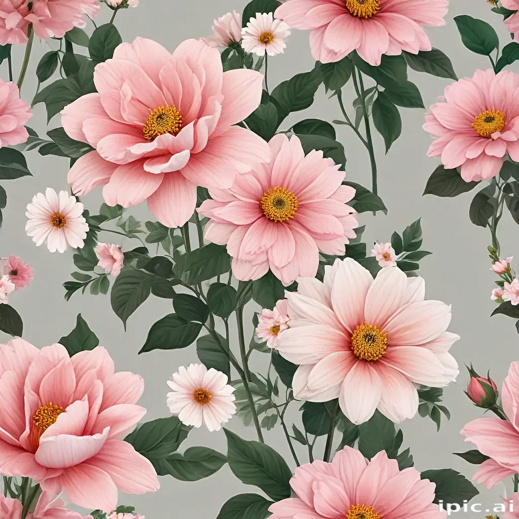 aesthetic flowers png