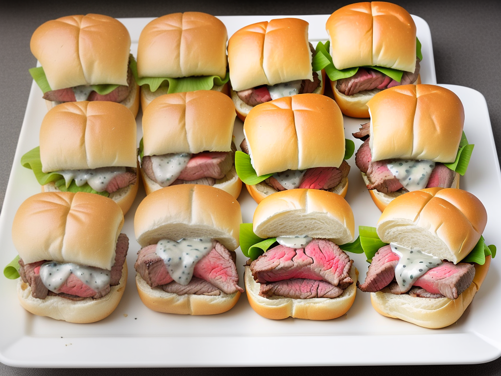 steak and cheese sliders on hawaiian rolls