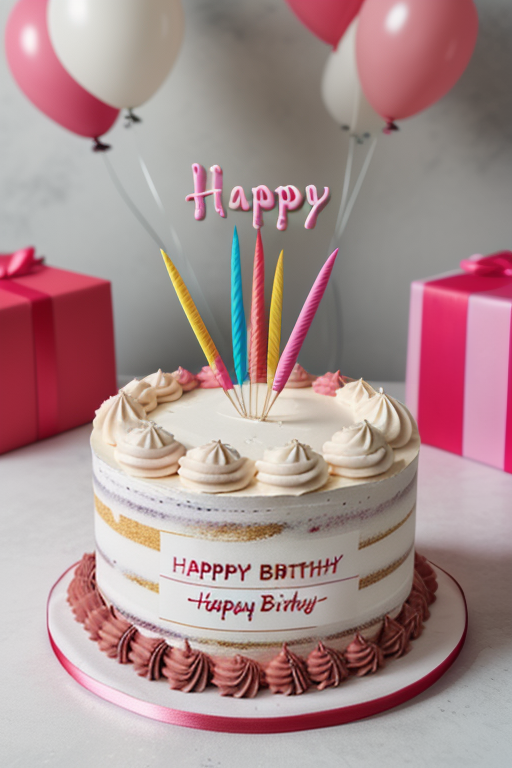 birthday cake with name edit