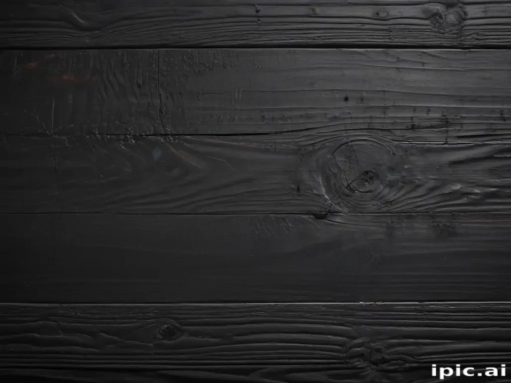 wooden texture black
