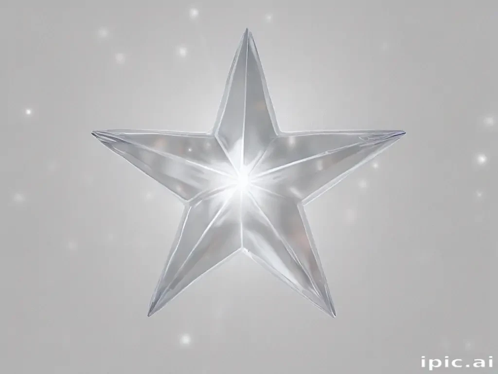 transparent star