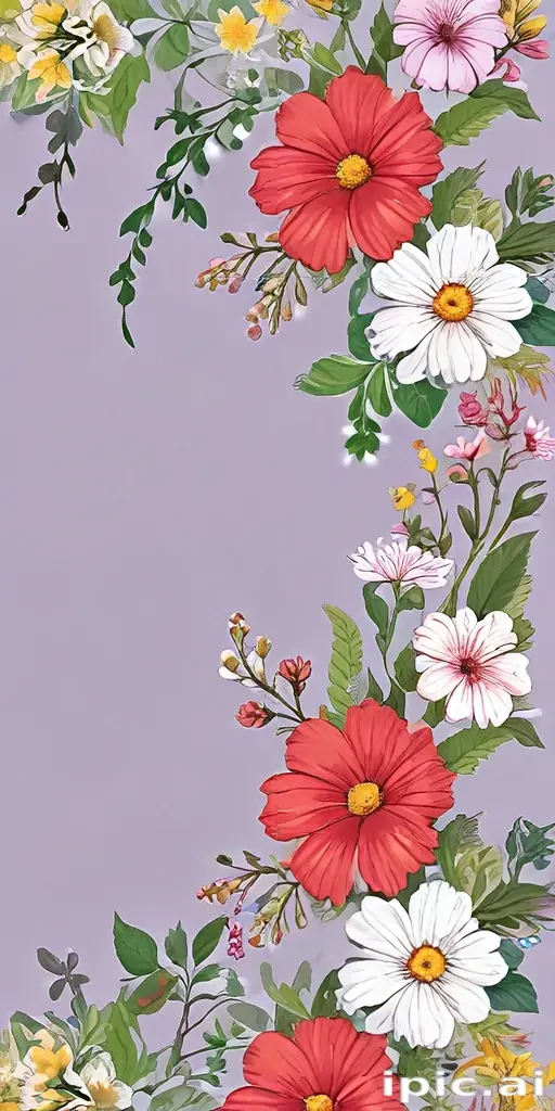 clipart borders flowers