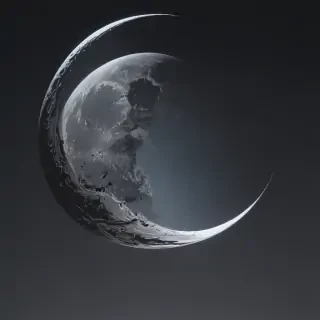 crescent moon transparent background