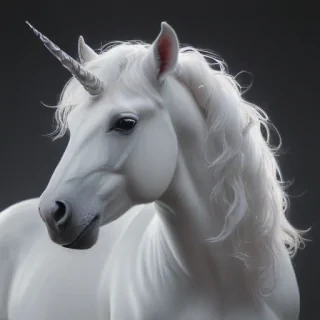 unicorn outline