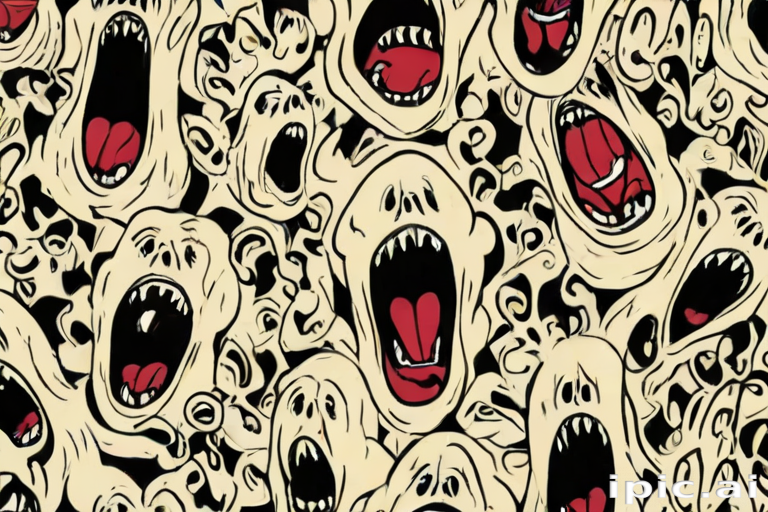 screaming background