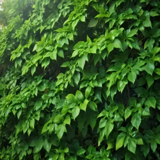 green leaves background