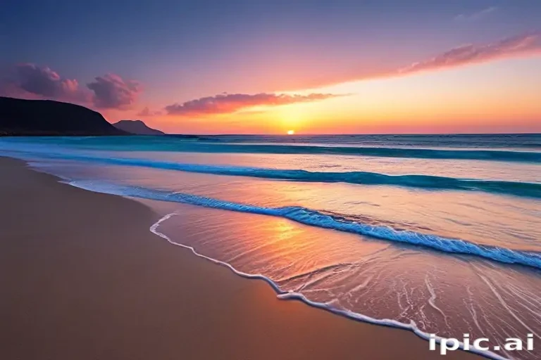 ios beach wallpaper