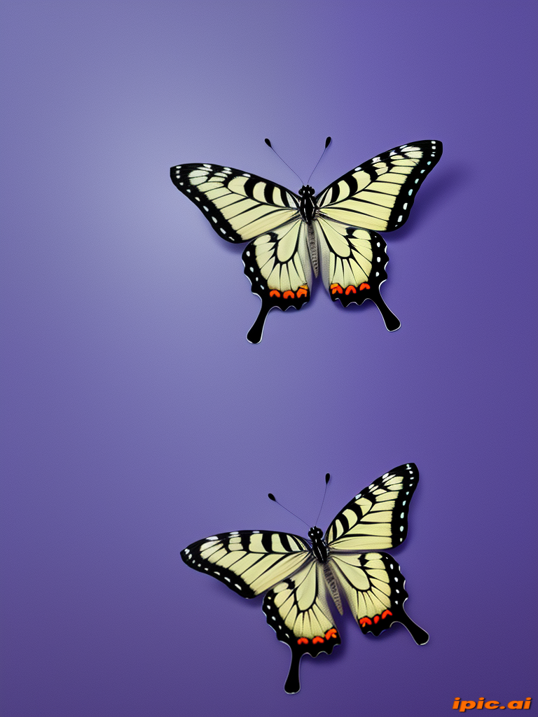 butterfly no background