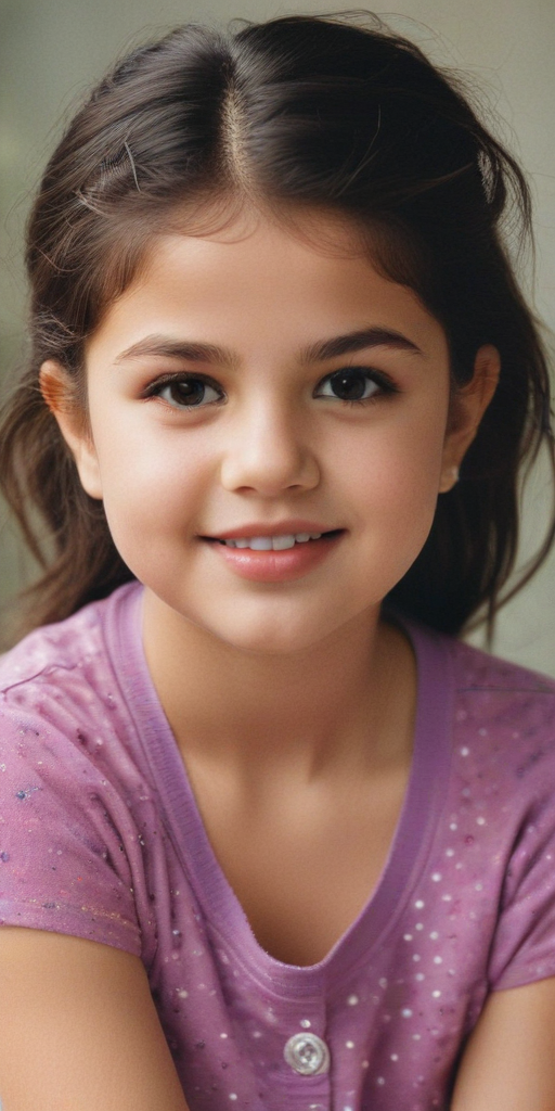 selena gomez as a child