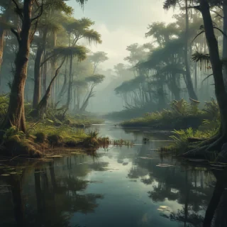swamp background