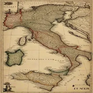map of italy