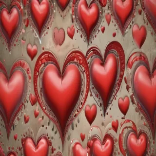aesthetic hearts wallpaper