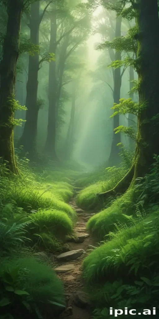 green background plain